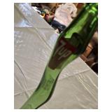 7Up Wavy Glass Bottle