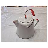 Enamel Metal Coffee Pot