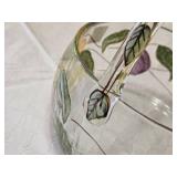 Hand-painted Romanian Lead Crystal Bowl by Fifth Avenue Crystal