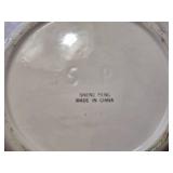 Sheng Peng Ceramic Bowl and Pitcher Set with Fruit Motif