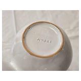Ceramic Triangular Serving Dish Set from Italy