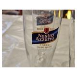 Peroni Nastro Azzurro Beer Glasses Set