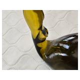 Lot of Decorative Animal Figurines from Japan and Germany, Including Owl Dish and Glass Deer