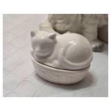 Lefton and Midwest Japan Porcelain Cat Figures