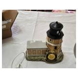 Split Rock Lighthouse Lamp and Duluth Souvenir Plate