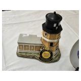 Split Rock Lighthouse Lamp and Duluth Souvenir Plate