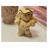 Pink RTIC 16 oz Travel Coffee Cup, Decorative Vase and Figurine, and Writing Pen Gift Box