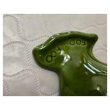 Foo Dog Shaped Ceramic Ashtray