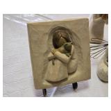 Willow Tree Figurine Collection including Angels and Family Figures, Wire Wings, Carved Design