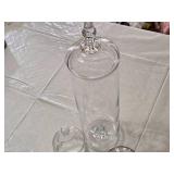 Glass Apothecary Jars and Bowl Set