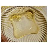 Set of Vintage Canary Yellow Glass Mixing Bowls