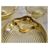 Set of Vintage Canary Yellow Glass Mixing Bowls