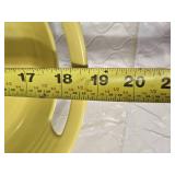 Fiesta 19.5" Yellow Oval Serving Platter