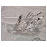 Crystal and Decorative Items Collection including Angel Figurines, Swan, and Vases