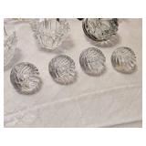 Crystal and Decorative Items Collection including Angel Figurines, Swan, and Vases
