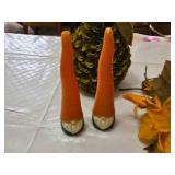 Assorted Home Decor Items including Bath & Body Works Squirrel Figurine, Gnome Candles and Audubon American Goldfinch Plush