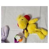 Peanuts Character Toys and Mug Set featuring Snoopy, Charlie Brown, and Woodstock
