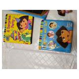 Dora the Explorer Themed Lot Including Books, Blanket and Toys