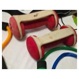 Contour Abdominal Toning Belt, Resistance Tube Kit, Ankle Weights, Dumbbells, and Accessories