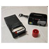 Admiral Cartridge Tape Recorder, Supersonic SC-1082 Radio, and 808 Bluetooth Speaker - All Untested