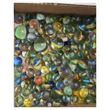 Lot of Colorful Glass Marbles