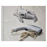Conair Handheld Fabric Steamer and Conair GS2WB Fabric Steamer with Attachments