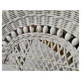 Antique White Wicker Child