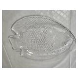 Fish Shaped Glass Platter