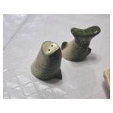 Fish-Shaped Plates, Salt & Pepper Shakers