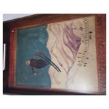 Vintage Chamonix-Mont Blanc Decorative Tray