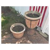 Gardening Pots and Stand