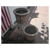 Gardening Pots and Stand