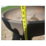 Plastic Fountain Basin about 32" across