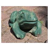 Decorative Frog, Turtle, and Leaf Accents