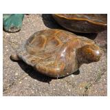 Decorative Frog, Turtle, and Leaf Accents