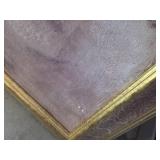 Framed Art Print of Marble Statue with Gold Ornate Frame - 44 3/4"