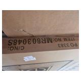 Sabine Metal Rounded Rectangle Wall Mirror 48 x 30 NEW