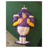 Viking Football Player Windsock