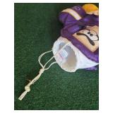 Viking Football Player Windsock