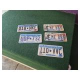 Lot of Minnesota License Plates