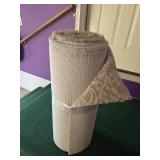 Roll of Tan Patterned Carpet 30" x 20