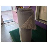 Roll of Tan Patterned Carpet 30" x 20