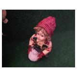 Set of 3 Winter Holiday Figurines
