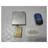Camel Collectible Tins and Ashtray with Vintage Smoking Items - Thanks for Smoking, Your Local Undertaker Card