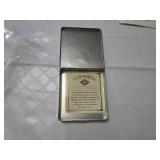 Camel Collectible Tins and Ashtray with Vintage Smoking Items - Thanks for Smoking, Your Local Undertaker Card