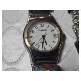 Carriage by Timex Watch and Bracelet including Stone Embellishments