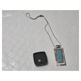 Turquoise Necklace and Star-Shaped Charm