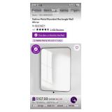 Sabine Metal Rounded Rectangle Wall Mirror 48 x 30 NEW