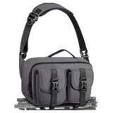 $19 TAAOKA Camera Sling Bag,DSLR Camera Bag with Tripod Holder,Waterproof Camera Shoulder Crossbody Bag for Photographers (Grey)