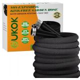 $25 50 FT Garden Hose, Non-Expanding Water Hose, Ultra Flexible, Burst-Resistant, Kink-Free, High-Pressure Garden Hose for Easy All-Weather Use on Lawns, Gardens, and Outdoor Cleaning